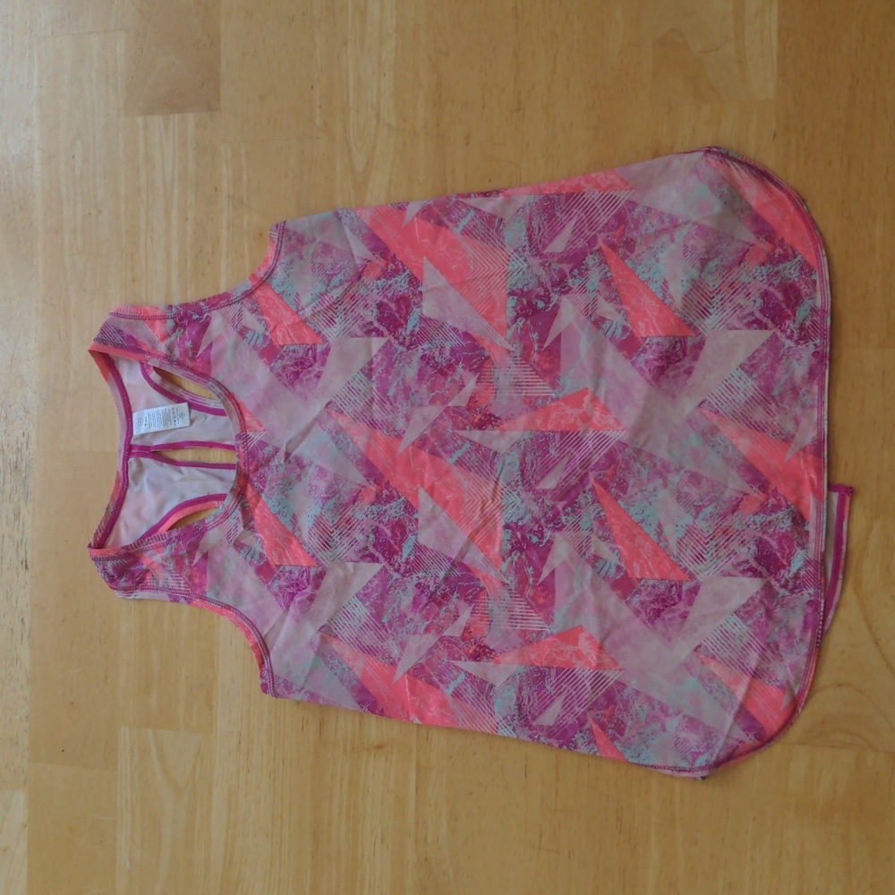 Ivivva Neon Pink and Purple Tank Top